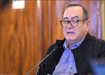 Presidente envió un mensaje al Minex y a los diplomáticos guatemaltecos. / Foto: Carlos Jacinto.