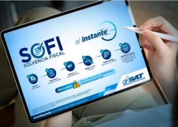 Solvencias fiscales (SOFI), en línea. / Foto: SAT.