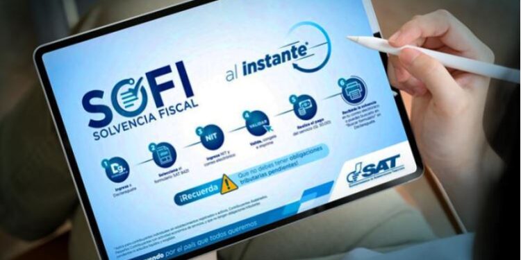 Solvencias fiscales (SOFI), en línea. / Foto: SAT.