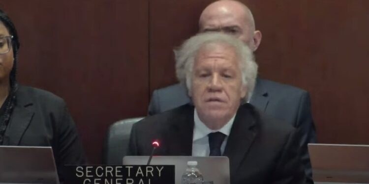 Secretario General de la OEA, Luis Almagro.