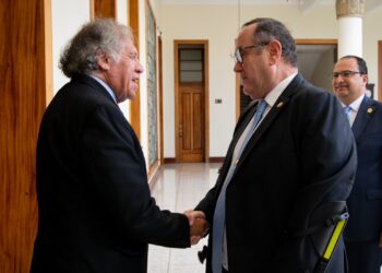 Secretario General de la OEA realiza visita de cuatro días en Guatemala