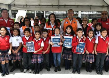 Desarrollan el Segundo Simulacro Escolar Nacional