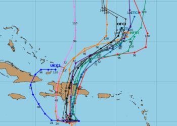 Calma se acaba en el Atlántico con tres tormentas con nombre y una cerca de formarse