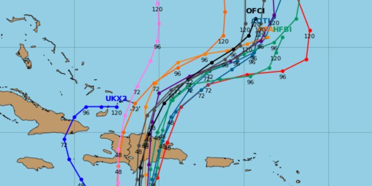 Calma se acaba en el Atlántico con tres tormentas con nombre y una cerca de formarse