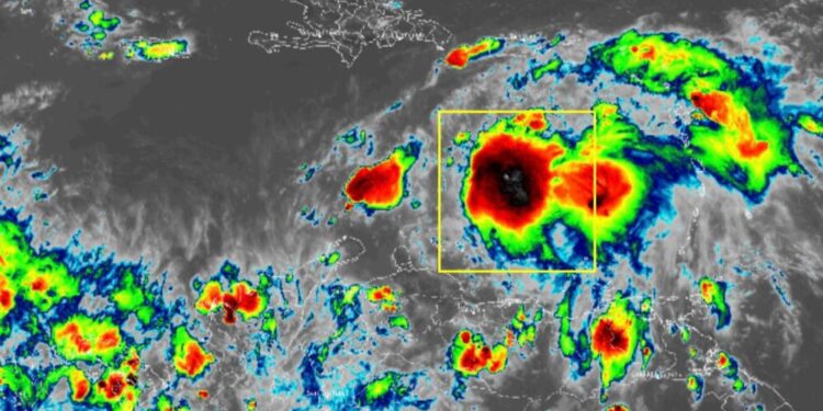 Puerto Rico está bajo alerta de inundaciones por la tormenta Franklin