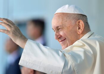 El papa instó a los jóvenes a reflexionar sobre las tecnologías. / Foto: Vatican News.