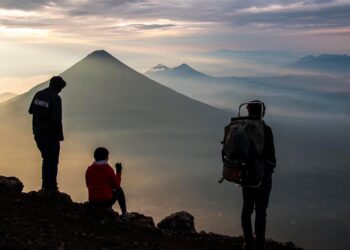 Volcán Acatenango ubicado en Chimaltenango. /Foto: Inguat