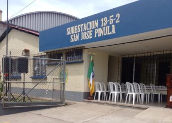 Nueva subestación de la PNC en San José Pinula