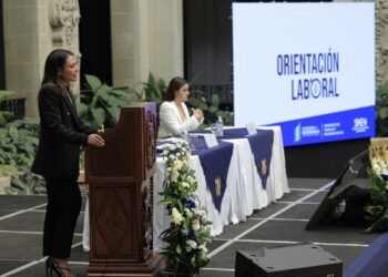 Presentación de la plataforma electrónica de Orientación Laboral. /Foto: Gilber García