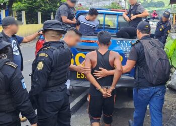 PNC reporta captura de 57 personas en las últimas 24 horas