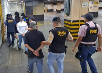 79 personas capturadas durante operativos de seguridad. /Foto: PNC