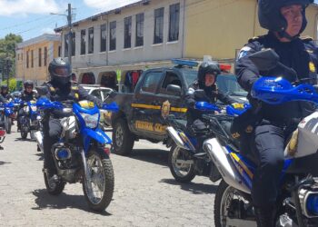Unidades motorizadas optimizan movilidad policial en Alta Verapaz, Sololá y Chiquimula