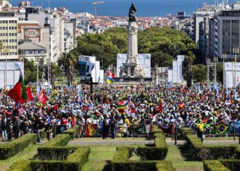 El papa Francisco participará con los jóvenes en la JMJ en Lisboa. / Foto: EFE.