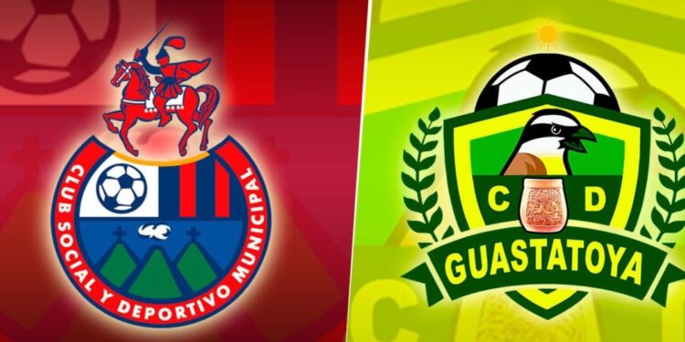 Guastatoya y Municipal reprograman juego de la sexta jornada del Apertura 2023