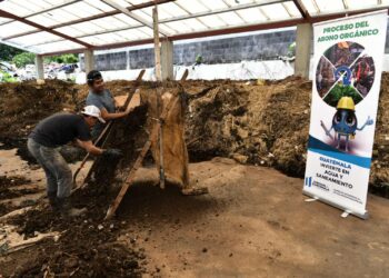 Planta de tratamiento de desechos y residuos sólidos. /Foto: Álvaro Interiano