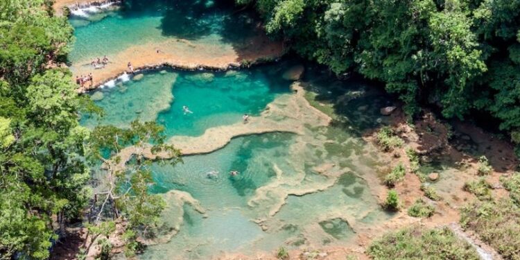 Monumento Natural Semuc Champey.// Foto: Inguat.