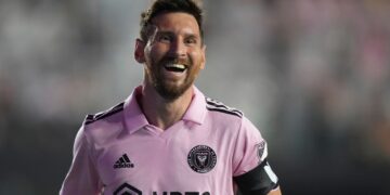 Leo Messi debuta con gol y victoria en la MLS ante el New York RB
