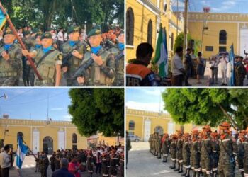 Suchitepéquez se une a la conmemoración de Día de la Bandera