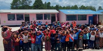 Realizan simulacro de sismo en establecimientos educativos de Totonicapán