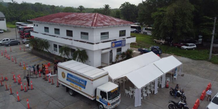 Habilitan delegación del Departamento de Tránsito de la PNC en Morales, Izabal
