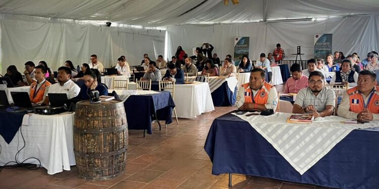 Desarrollan reunión de la Plataforma Territorial de Diálogo para la Reducción de Riesgo a Desastres en Totonicapán