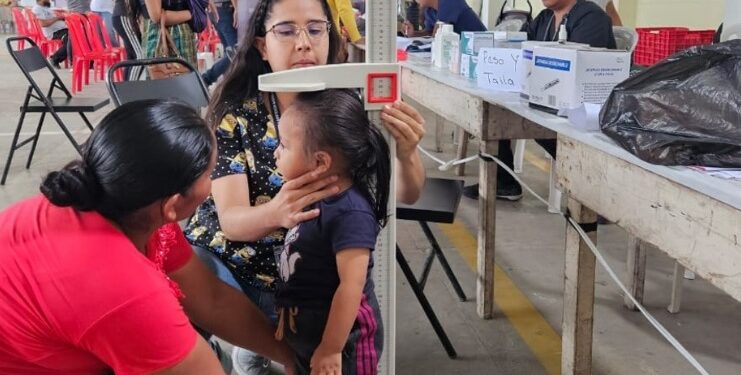 Brigadas de salud visitan comunidades de Huehuetenango. /Foto: MSPAS