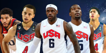 LeBron James, decidido a disputar los Juegos de París con Curry, Durant, Davis y Tatum