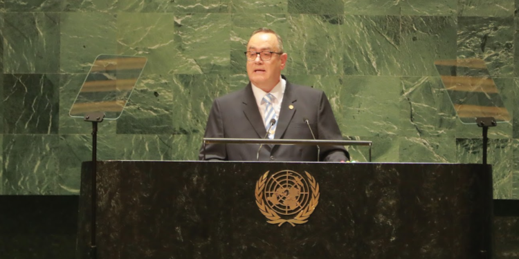Jefe del Ejecutivo inicia intervención en la Asamblea General de la ONU