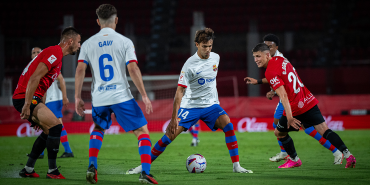 El Barcelona deja escapar la victoria en Mallorca