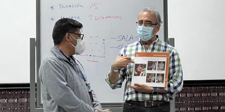 Crecer sano capacita a personal de salud. /Foto: MSPAS