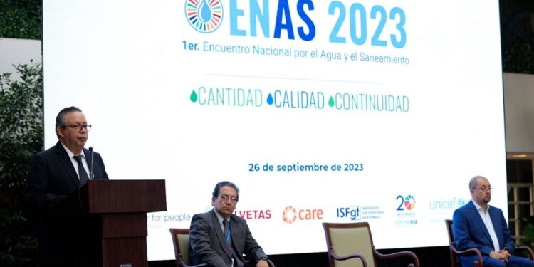 Llevan a cabo Primer Encuentro Nacional por el Agua y Saneamiento