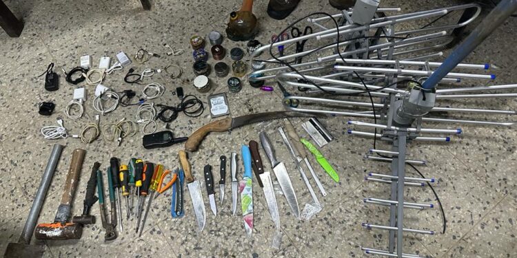 Ejecutan requisa en Centro de detención Pavoncito