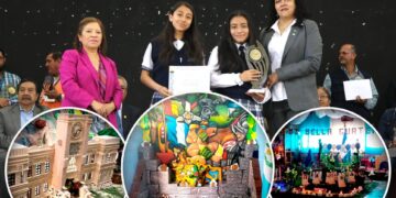 Premian altares patrios de establecimientos e instituciones en San Marcos