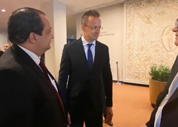 Presidente se reunió con Ministro de Relaciones Exteriores de Hungría.
