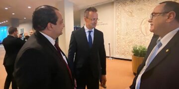 Presidente se reunió con Ministro de Relaciones Exteriores de Hungría.