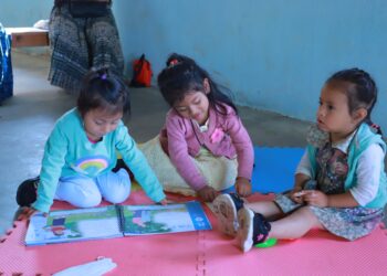 Cecodii prioriza el desarrollo de los niños de entre 0 y 4 años. /Foto: Mineduc