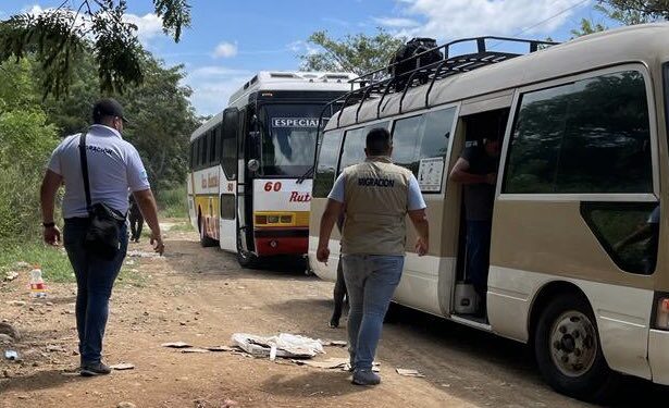 Operativo para regularizar la situación migratoria en el país.