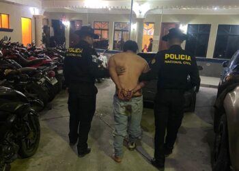 PNC capturó a 398 personas por diferentes delitos esta semana