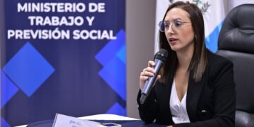 Viceministra de Administración del Trabajo anunció resultados de diversas acciones. / Foto: Álvaro Interiano.