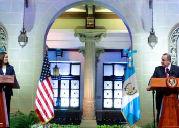 Visita de la vicepresente Kamala Harris en Guatemala.