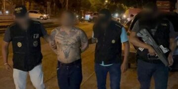 PNC recaptura a Presunto marero salvatrucha