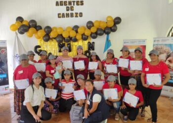 1,540 guatemaltecos se convierten en agentes de cambio. /Foto: SESAN