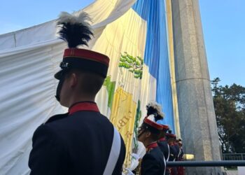 202 años de independencia. / Foto: Ejército de Guatemala.