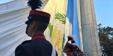 202 años de independencia. / Foto: Ejército de Guatemala.