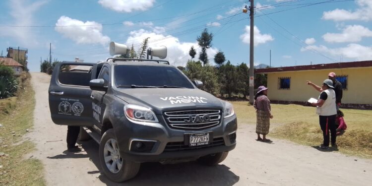 Brigadas de salud en los departamentos. /Foto: MSPAS