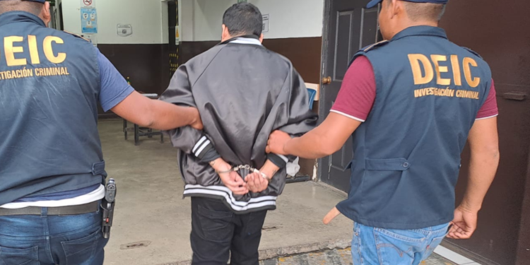 PNC Captura a presunto integrante de la pandilla del Barrio 18