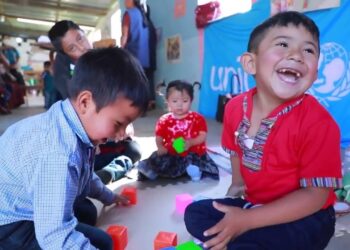 Educación inicial por medio de los Cecodii. /Foto: Mineduc