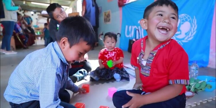 Educación inicial por medio de los Cecodii. /Foto: Mineduc