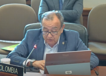 Luis Ernesto Varga, representante permanente de Colombia ante la Organización de los Estados Americanos (OEA). /Foto: OEA