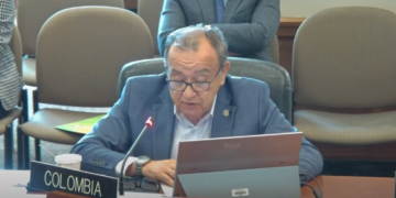 Luis Ernesto Varga, representante permanente de Colombia ante la Organización de los Estados Americanos (OEA). /Foto: OEA